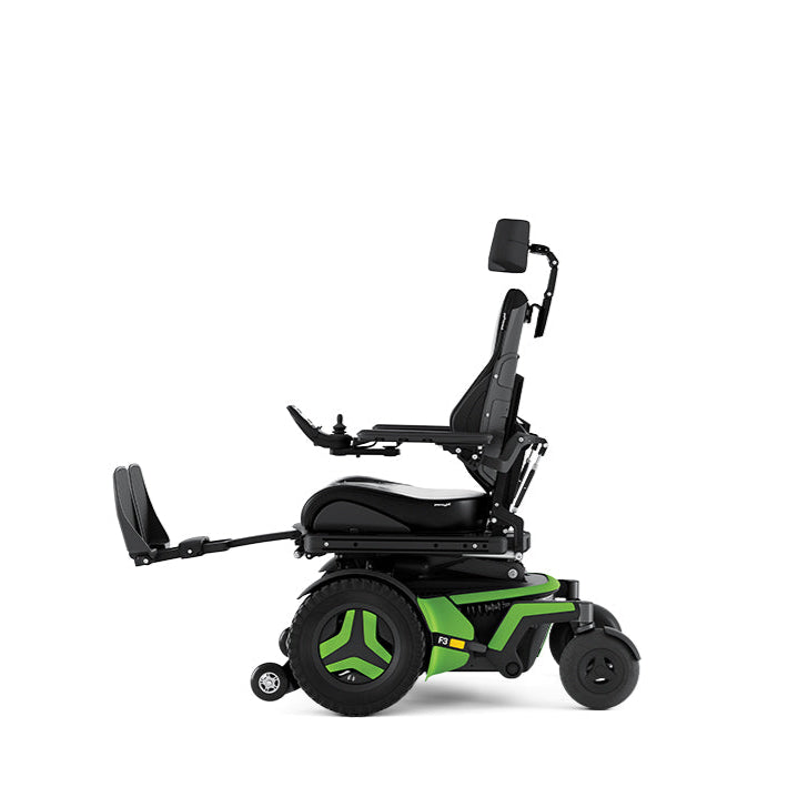 F3 Corpus power wheelchair from Motion Wheelchairs leg rest