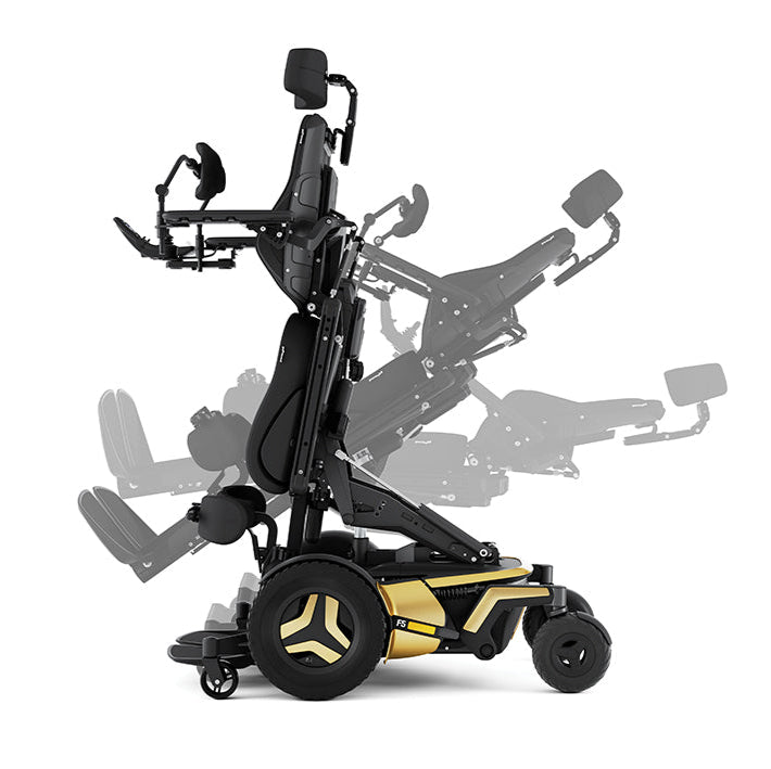 F5 Corpus VS electronic standing wheelchair from Motion Wheelchairs