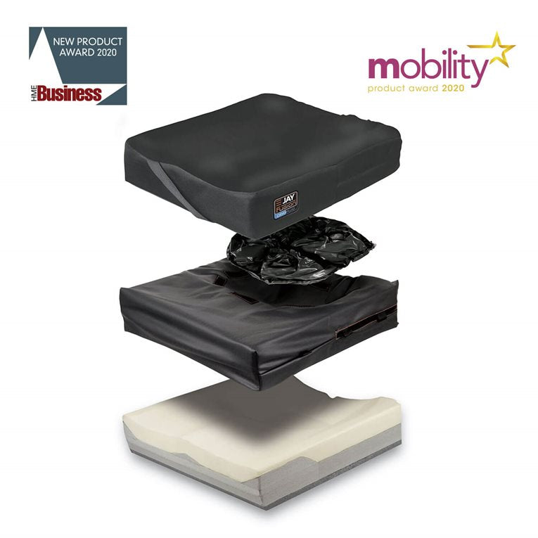 Jay Fusion with CRYO Technology Pressure Care Cushion from Motion Wheelchairs