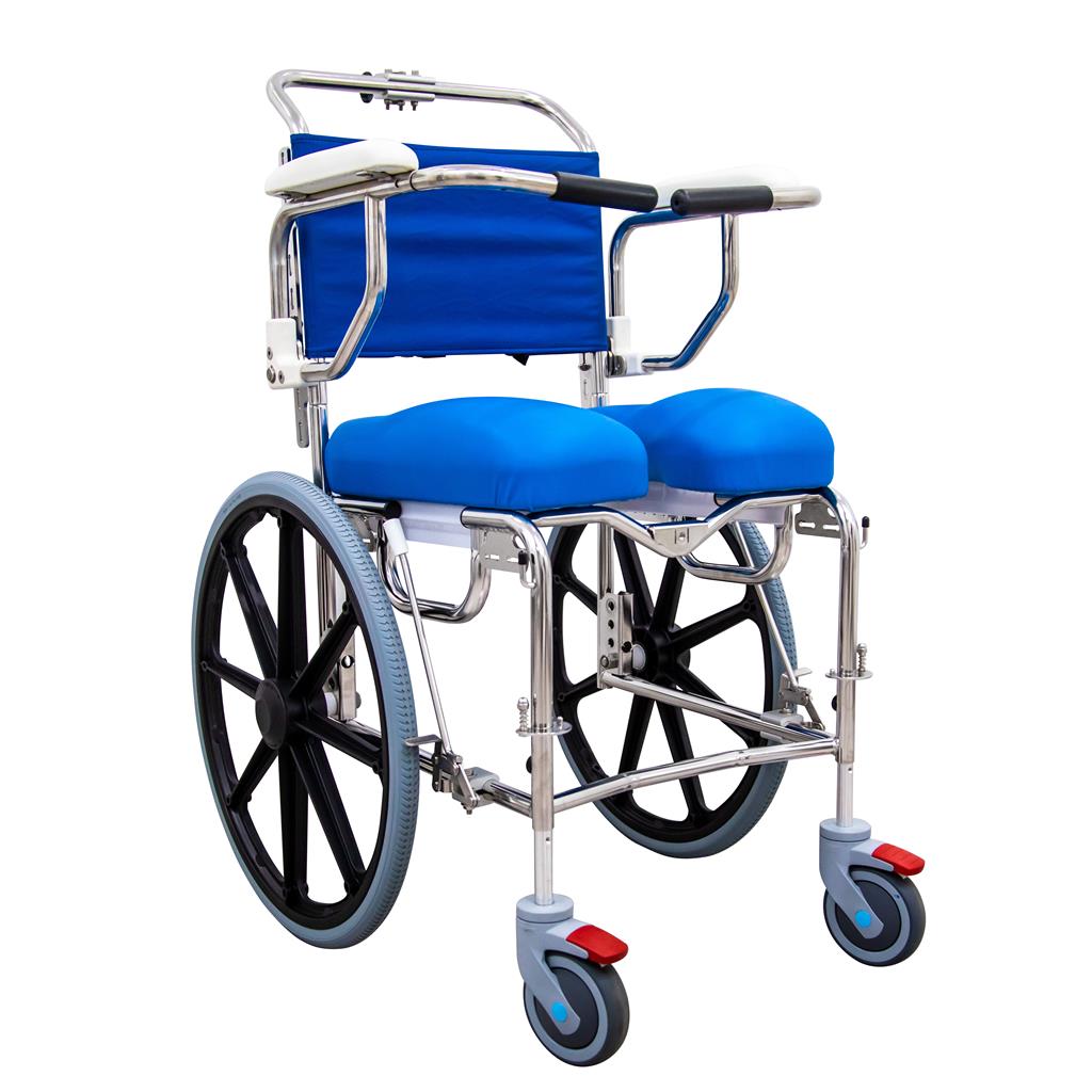 Rehab Self Propel Mobile Shower Commode from Motion Wheelchairs