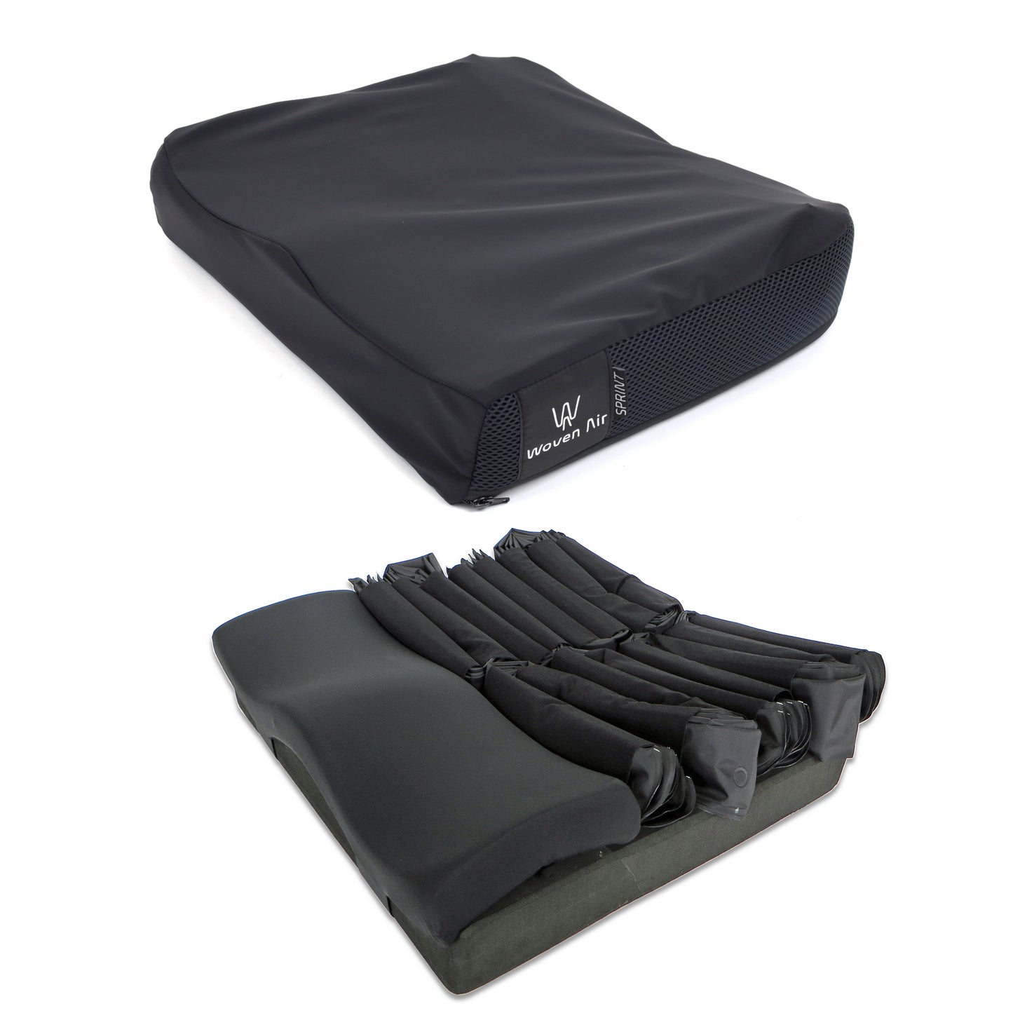 Dreamline Woven Air Sprint pressure care cushions from Motion Wheelchairs