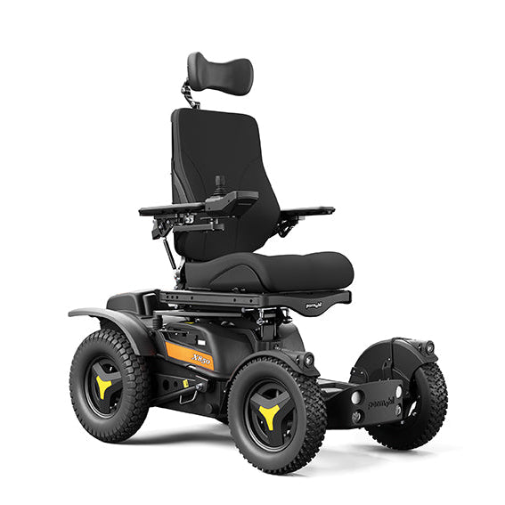 X850 off-road power wheelchair from Motion Wheelchairs