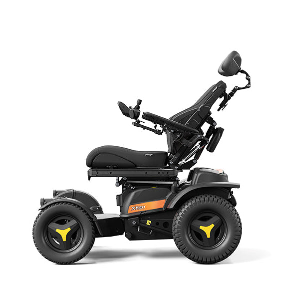 X850 off-road power wheelchair from Motion Wheelchairs