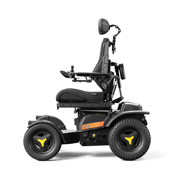 X850 off-road power wheelchair from Motion Wheelchairs