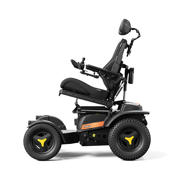 X850 off-road power wheelchair from Motion Wheelchairs