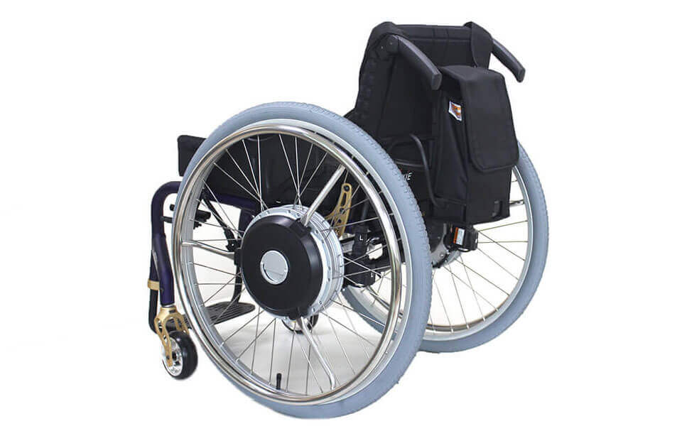 Quickie Xtender Power Assist rollback prevention