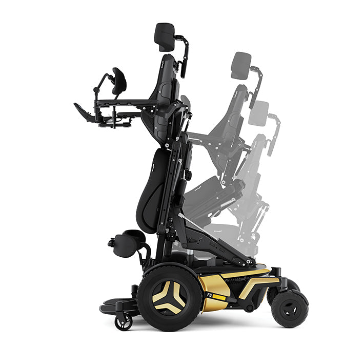 F5 Corpus VS electronic standing wheelchair from Motion Wheelchairs