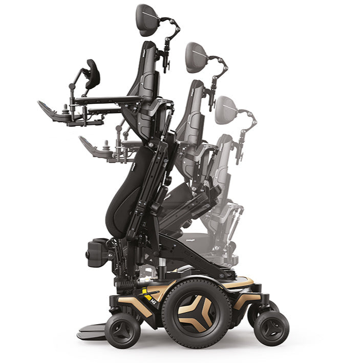 M corpus VS standing wheelchair Motion Wheelchairs