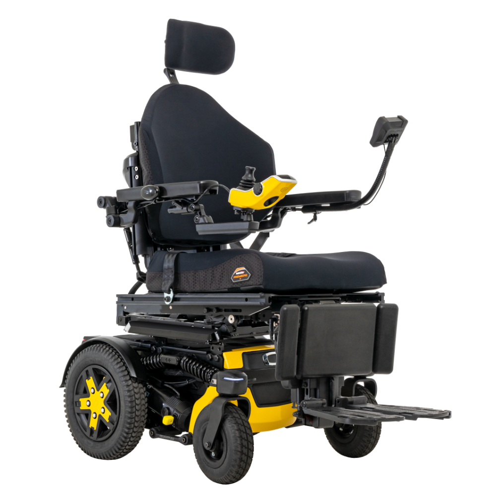 Quantam R-Track Electric Wheelchair from Motion Wheelchairs