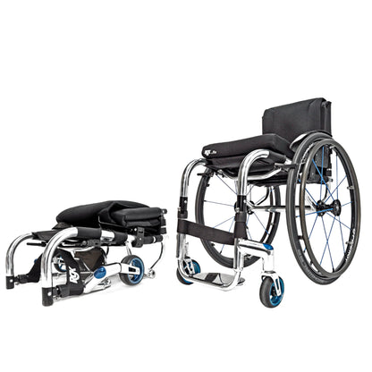 TIGA FX Lightweight Folding Wheelchair by Motion Wheelchairs